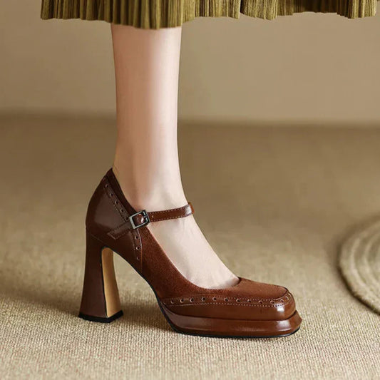 Beatrice | Vintage Look Pums
