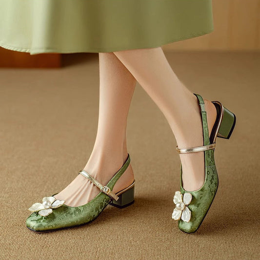 Daphne | Elegant Slingback Heels